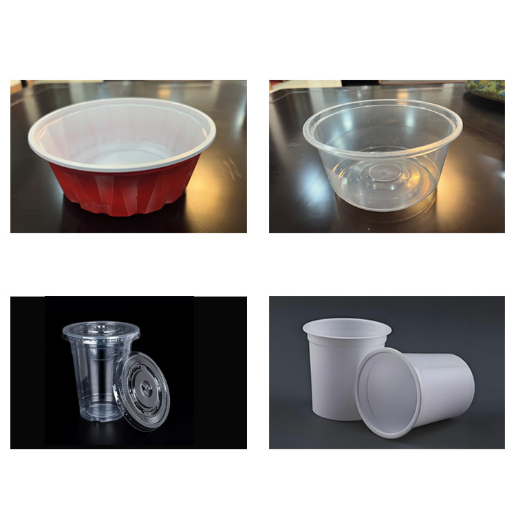 Plastic cup bowl making machine