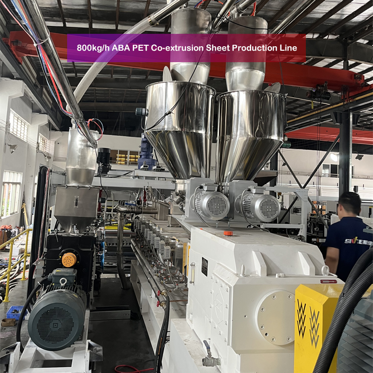 ABA PET Co-extrusion sheet production line