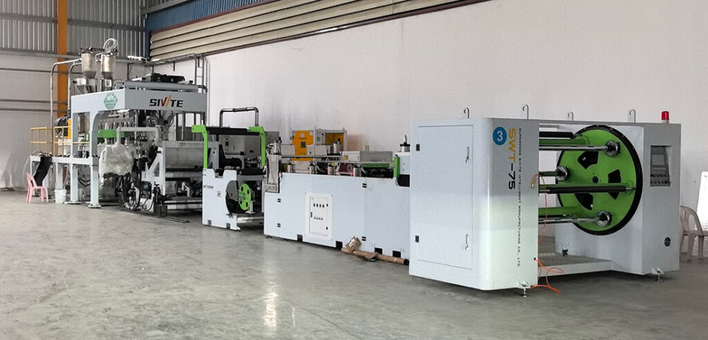 75 parallel PET sheet extrusion line