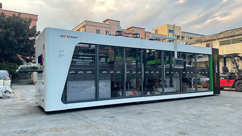 SWT-7565 Thermoforming Machine for Africa Food Packaging