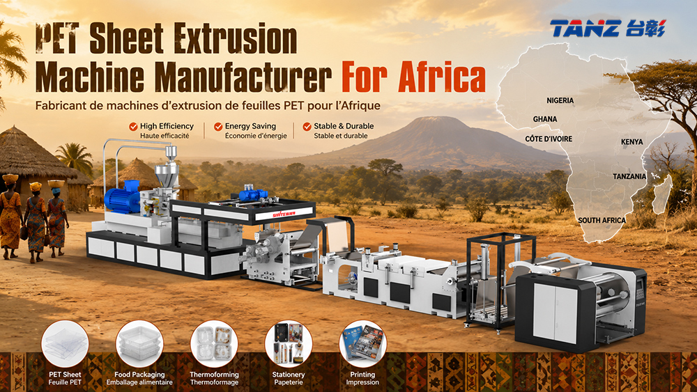 PET Sheet Extrusion Machine for Africa
