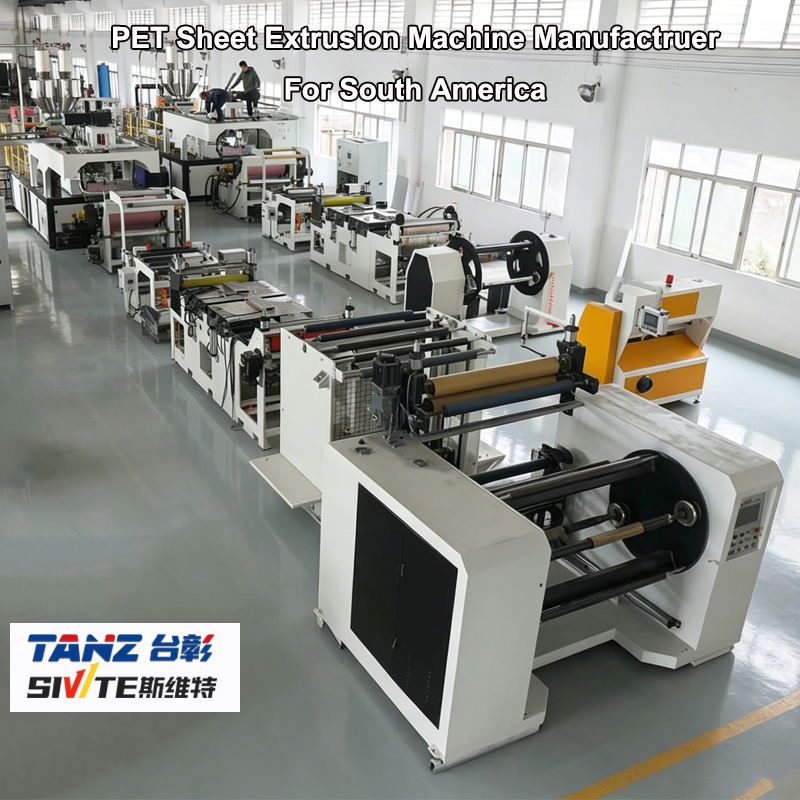PET Sheet extrusion line for south America
