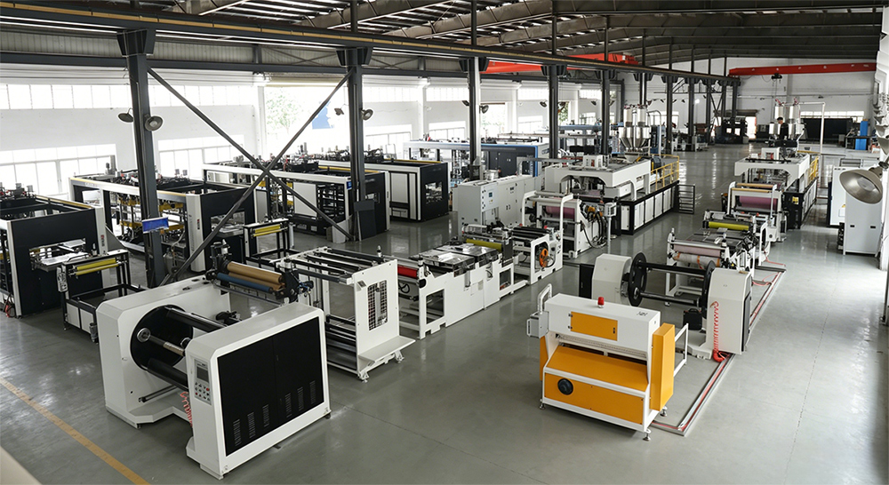 PET sheet extrusion machine production line