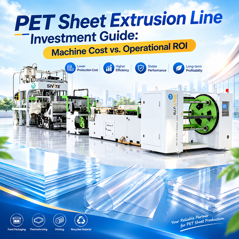 Rentabilidad de la inversión (ROI) de la línea de extrusión de láminas de PET